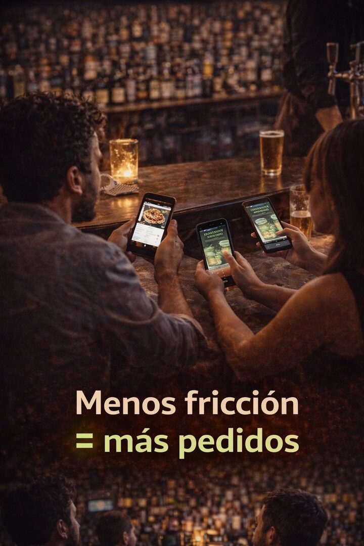 Menos fricción = más pedidos