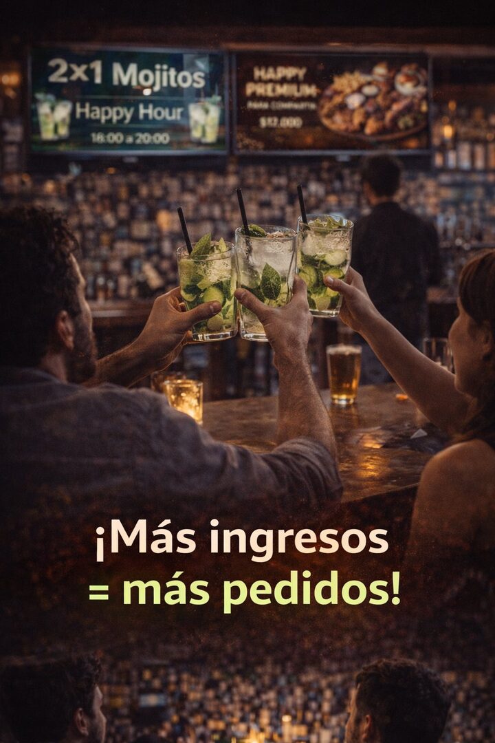 Más ingresos = más pedidos