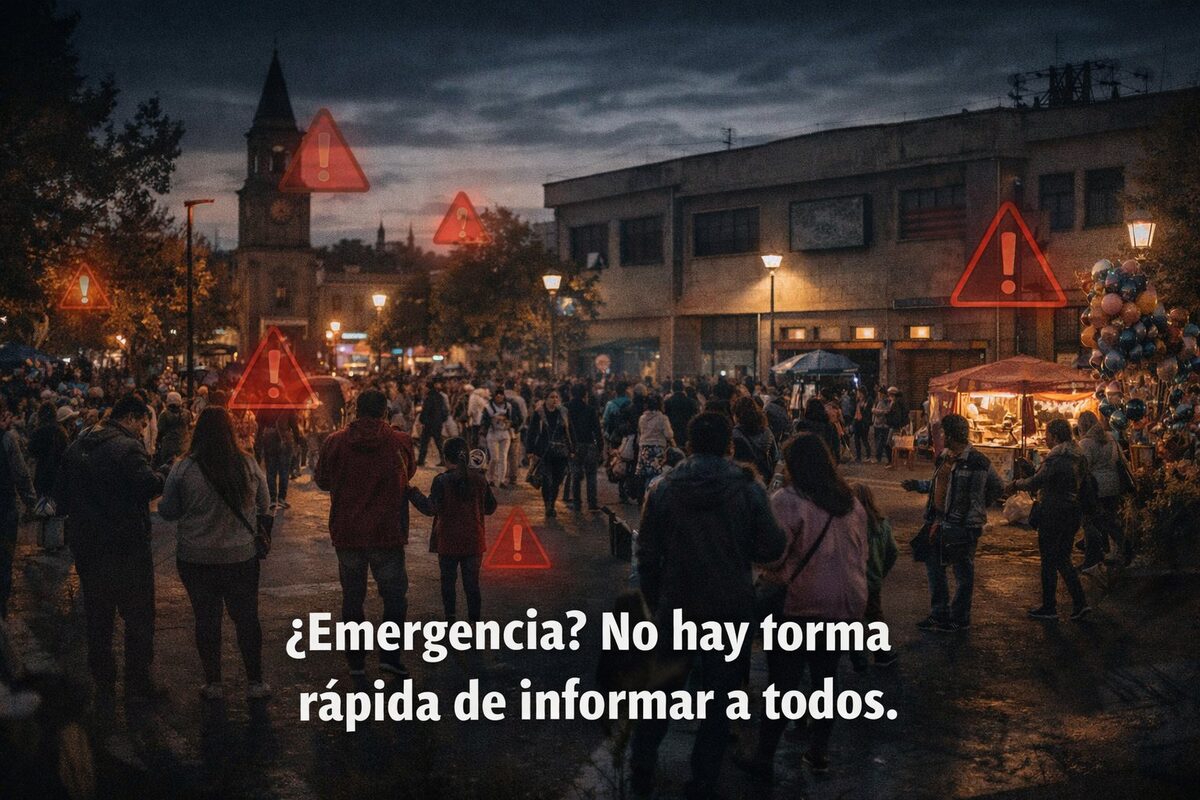 Emergencia sin forma de informar