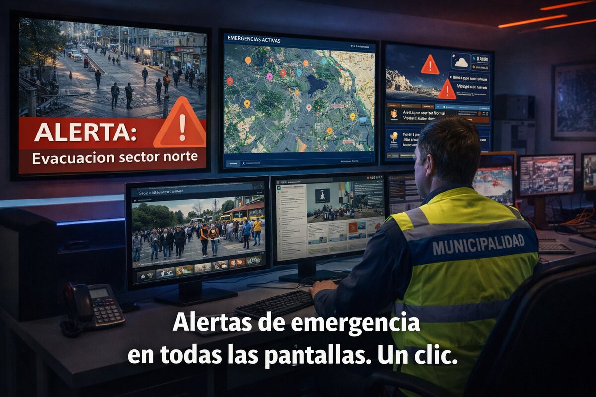 Alertas de emergencia en un clic